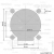 Hella - 1BL 010 820-001 - D 90 LED .   (, 3 LEDs, 30W)