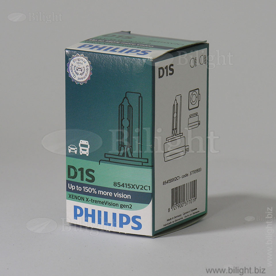 85415XV2C1 - D1S 85V-35W (PK32d-2) X-tremeVision gen 2 (Philips) - Лампа ксеноновая (газоразрядная) автомобильная - Philips Xenon